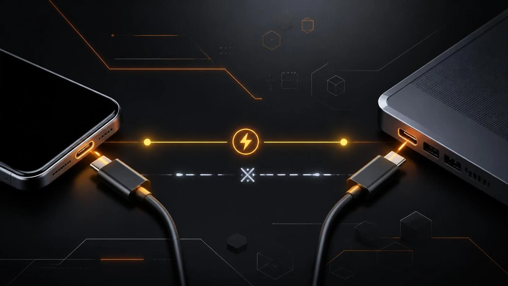 При подключении телефона через USB компьютер видит его только как зарядку