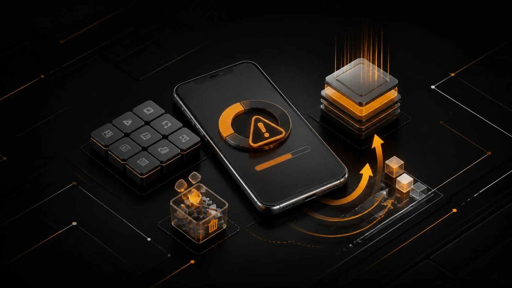 Ошибка Недостаточно места в памяти устройства в Google Play