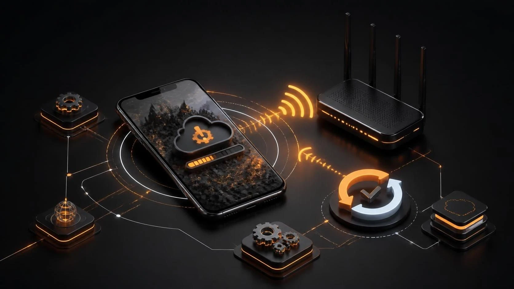 Ошибка Сбой загрузки конфигурации в мобильной игре через Wi-Fi