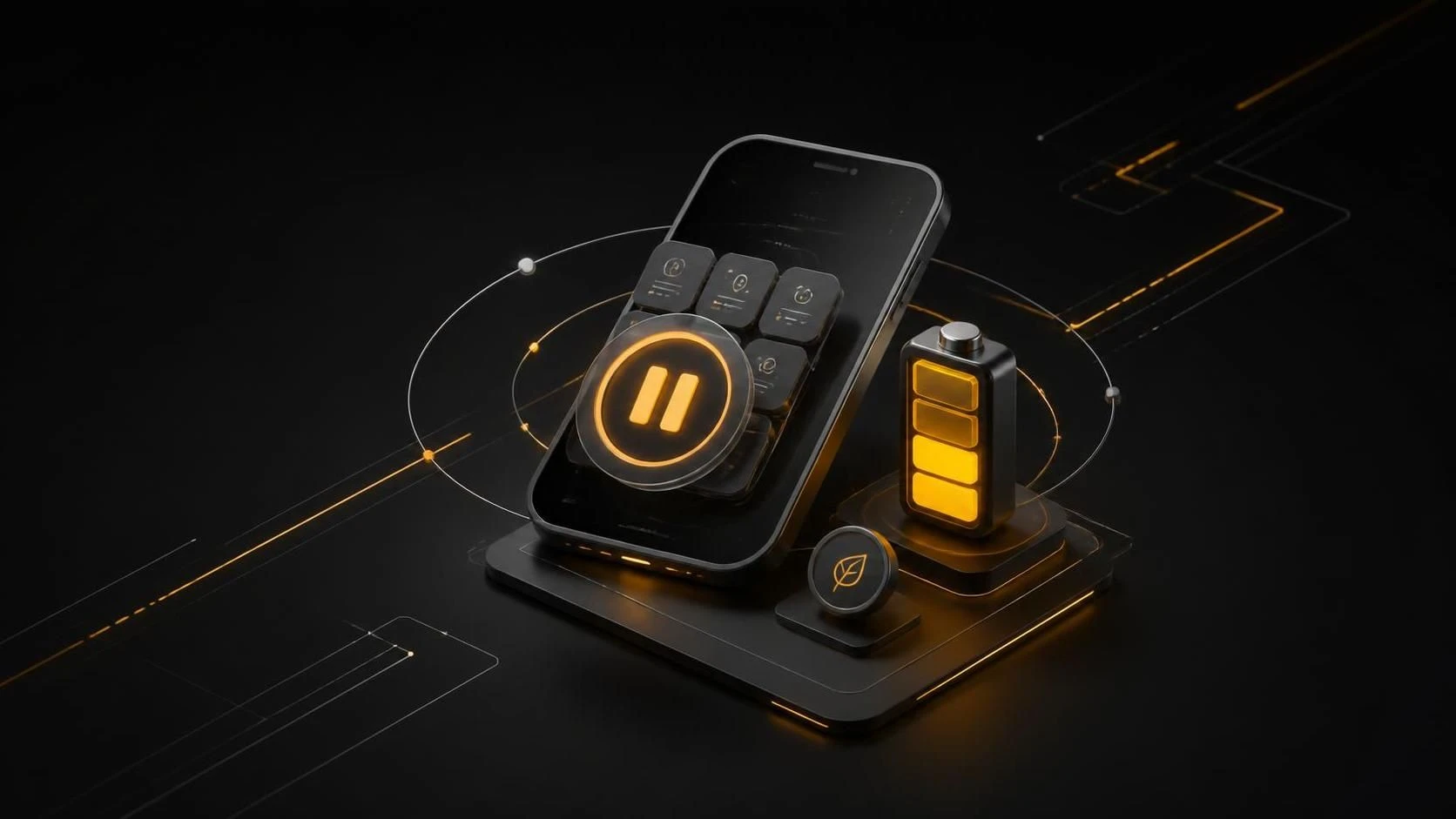 Отключение фонового обновления контента на iOS для экономии батареи