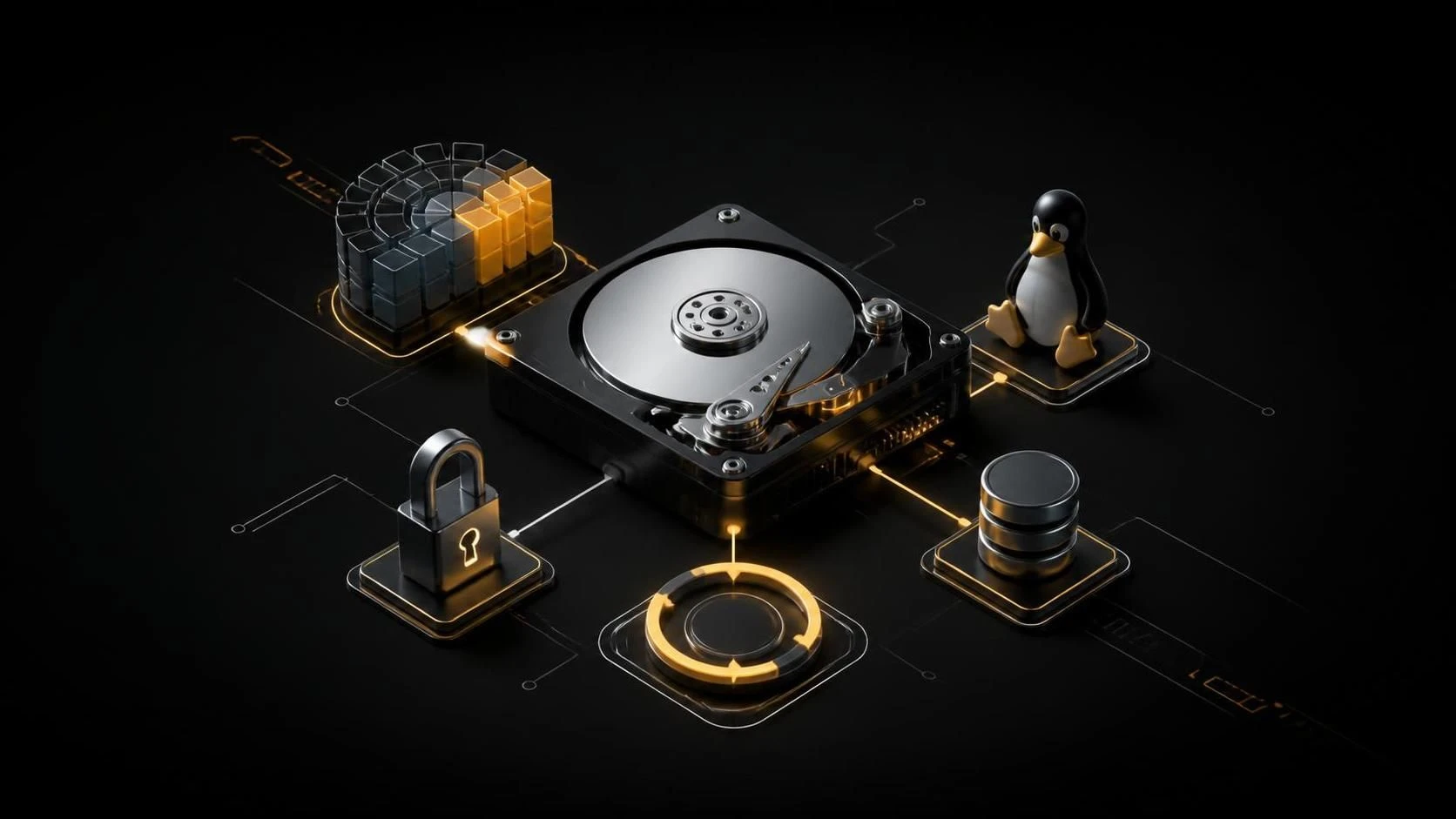 Смонтировать жесткий диск NTFS в Linux Mint
