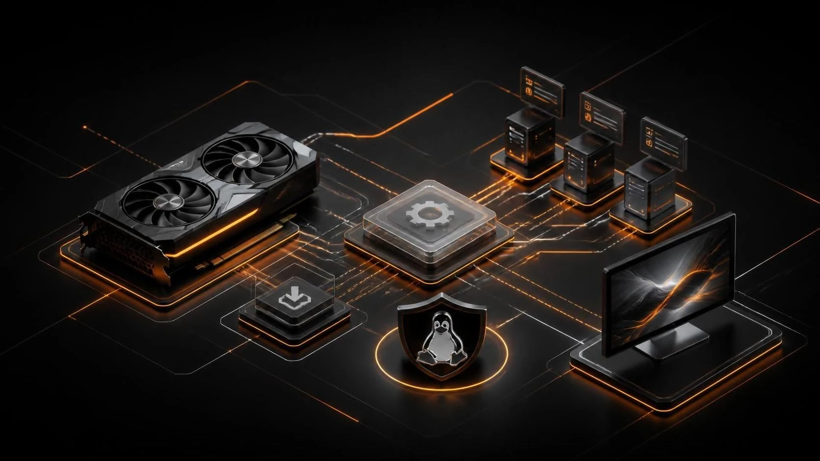 Драйверы видеокарты NVIDIA в Ubuntu Linux без черного экрана