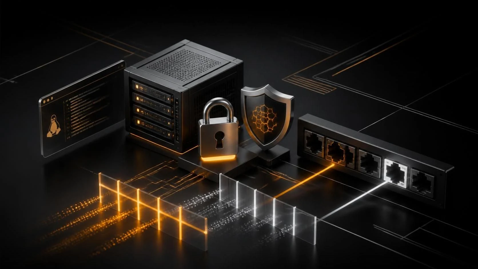Изменение стандартного порта SSH 22 в Linux сервере для защиты от брутфорса