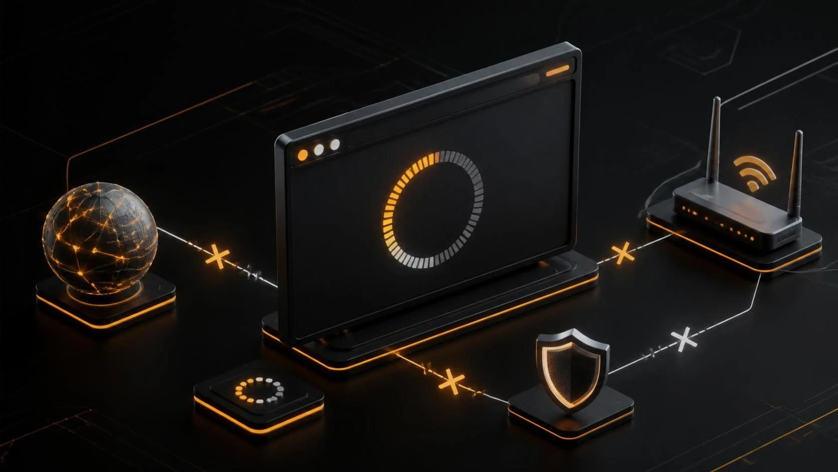 Эмулятор LDPlayer зависает на этапе проверки сетевого подключения