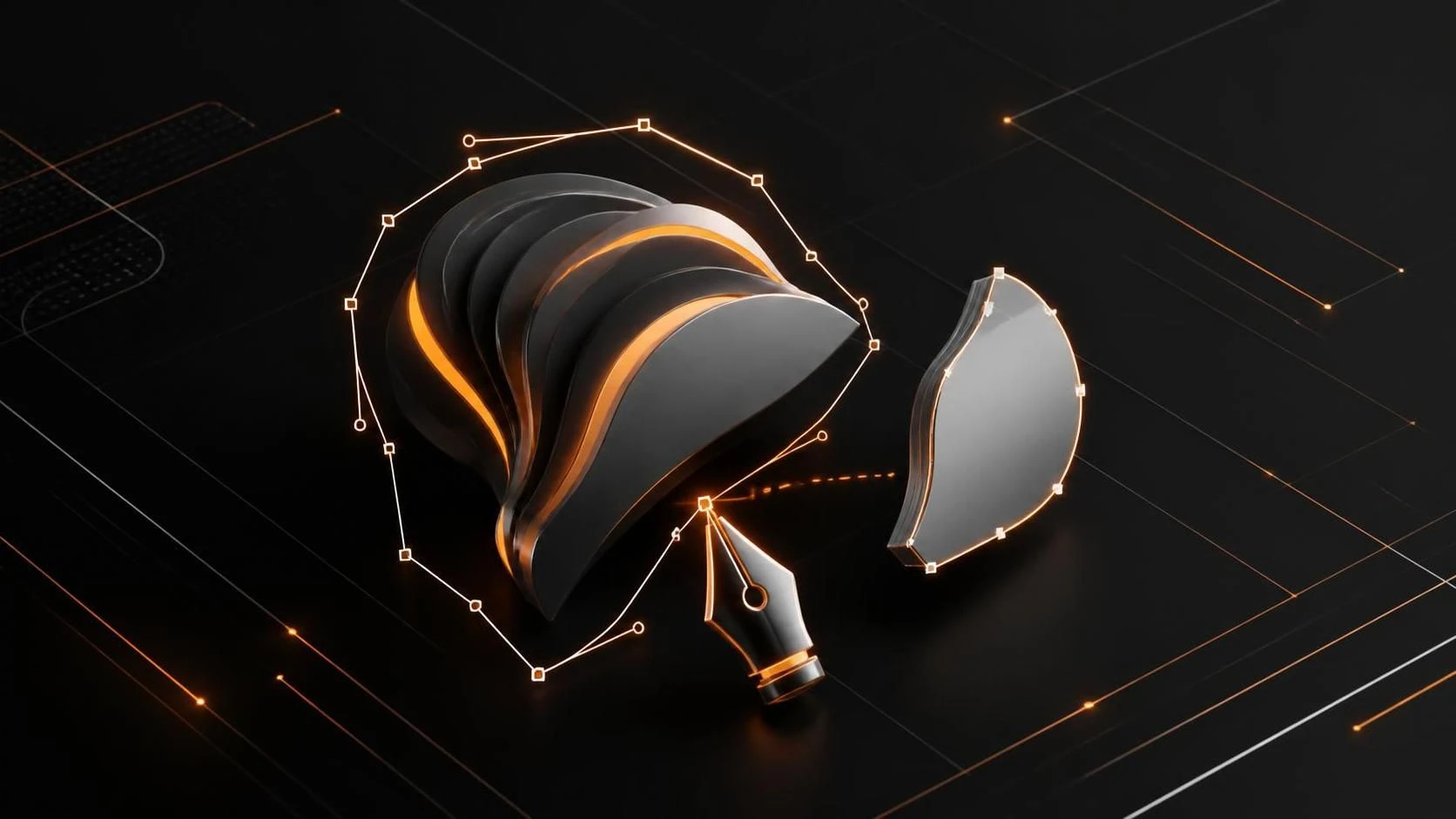 Вырезать объект в Photoshop с помощью инструмента Перо